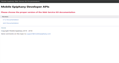 Desktop Screenshot of developer.mobileepiphany.com
